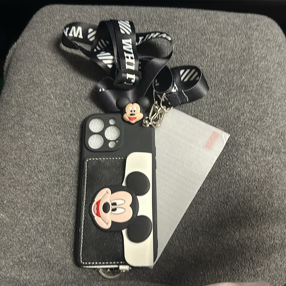 Mickey Mouse phone case for wallet
